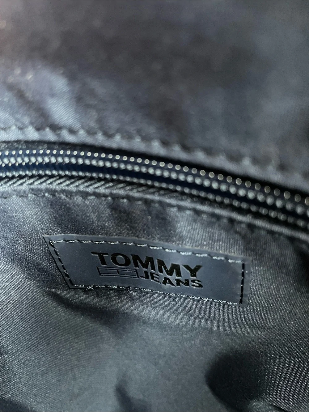 Tommy Jeans Bright Pink Tote with blue Handles